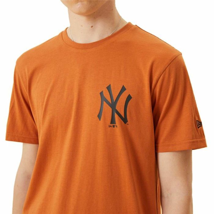 Camiseta Deportiva de Manga Corta New Era New York Yankees Marrón 2