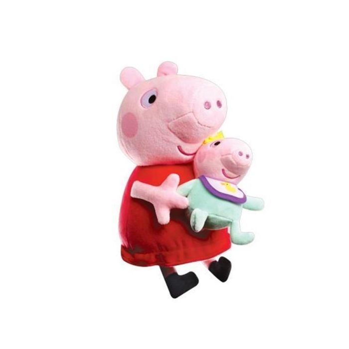 Peluche Peppa Pig Con Bebe 0 Peluche Peppa Pig Con Bebe 0