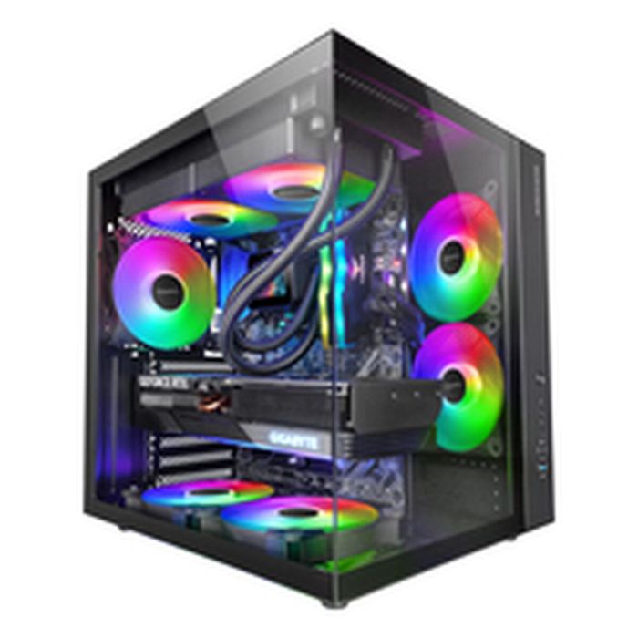 Caja Semitorre ATX Mars Gaming MCVONE Negro 2 Caja Semitorre ATX Mars Gaming MCVONE Negro 2