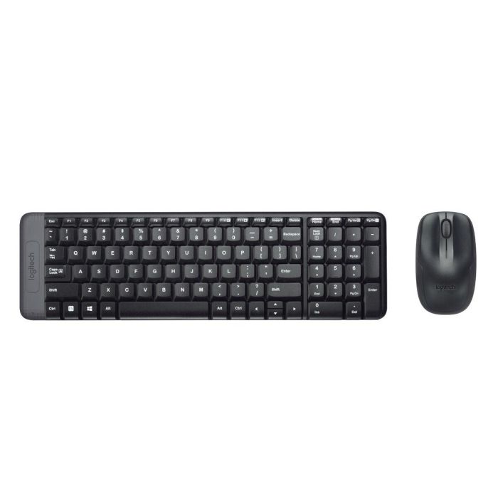 Teclado Logitech 920-003721 Negro Qwerty Español