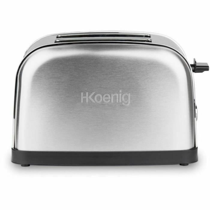 Hkoenig TOS7 Tostadora de dos rebanadas 850 W Acero inoxidable 4