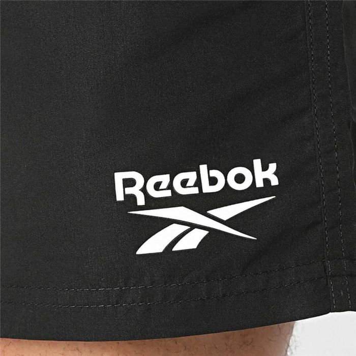Bañador Hombre Reebok Yale Negro 2 Bañador Hombre Reebok Yale Negro 2