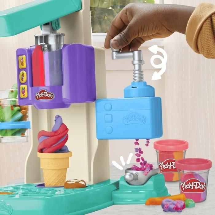Play-Doh Heladería Multicolor G0028 Hasbro 5 Play-Doh Heladería Multicolor G0028 Hasbro 5
