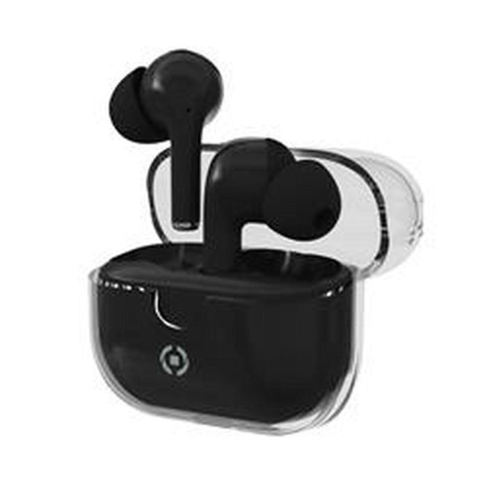 Auriculares con Micrófono Celly CLEARBK Negro