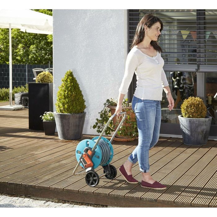 Gardena 18502-50 - Enrollador de manguera AquaRoll S con manguera 20m - Sin montar 9 Gardena 18502-50 - Enrollador de manguera AquaRoll S con manguera 20m - Sin montar 9