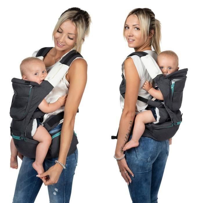 CHICCO - Portabebés Hip Seat Pirate Black 1 CHICCO - Portabebés Hip Seat Pirate Black 1