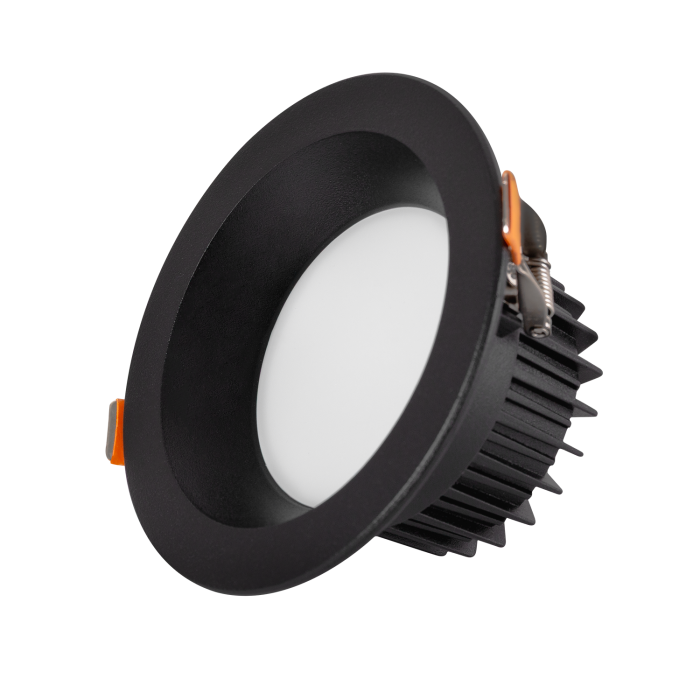 Foco Downlight Circular LED 9W 900Lm 4000K Anti-Deslumbrante UGR19 Negro 40.000H Foco Downlight Circular LED 9W 900Lm 4000K Anti-Deslumbrante UGR19 Negro 40.000H