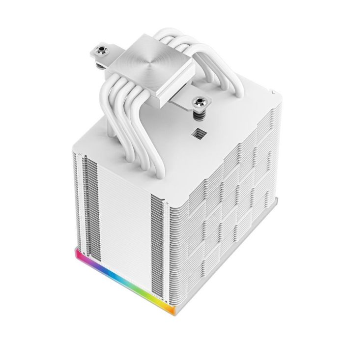 Deepcool AK500 Digital R-AK500-WHADMN-G Ventilador Disipador CPU de Alta Gama, 120mm, RGB Direccionable, Rodamiento FDB, Silencioso 4