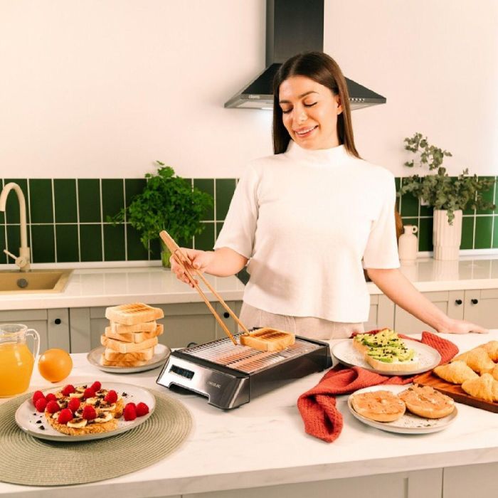 Tostadora Cecotec NiceSlice Negro Acero 1000 W 6 Unidades 3 Tostadora Cecotec NiceSlice Negro Acero 1000 W 6 Unidades 3