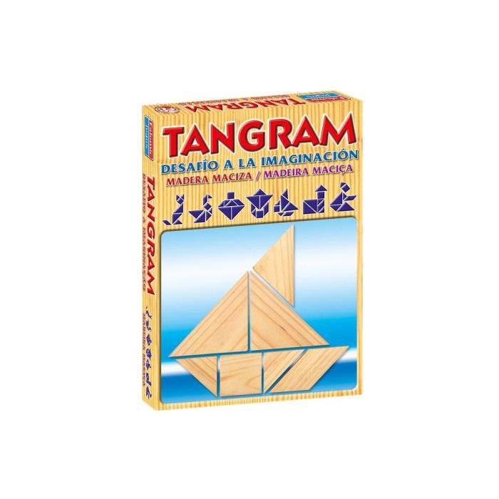 Juegos De Mesa Falomir Tangram De Madera 1