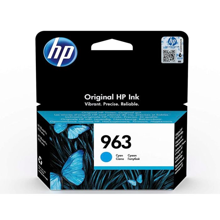 Ink-Jet Hp 963 Officejet Pro 9010 - 9020 - 9022 - 9023 - 9025 Cian 700 Paginas 1