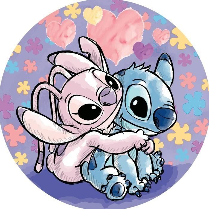 Puzzle redondo 500 piezas Stitch - 10 años - Ravensburger - Disney - 17581 1 Puzzle redondo 500 piezas Stitch - 10 años - Ravensburger - Disney - 17581 1