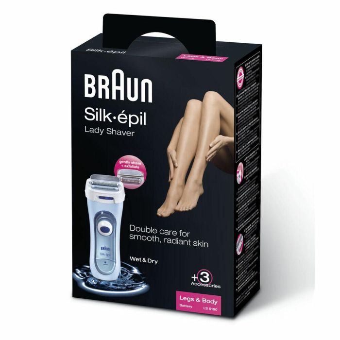 Depiladora Eléctrica Braun Silk-épil LS 5160 Legs & Body 2 Depiladora Eléctrica Braun Silk-épil LS 5160 Legs & Body 2