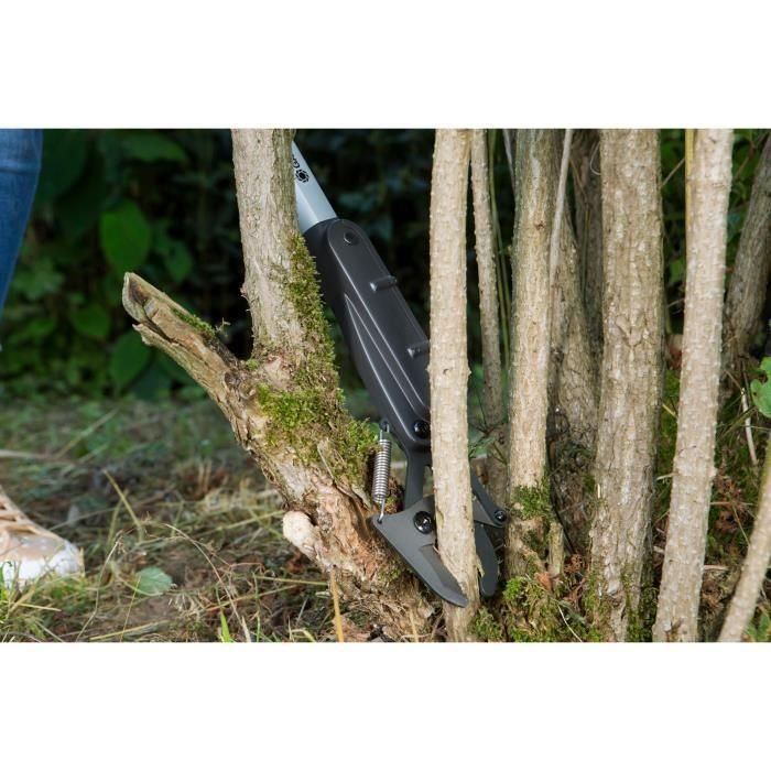 Gardena Podadora SlimCut para áreas de difícil acceso y espacios estrechos con cabezal de corte fino y doble potencia de rack. 4