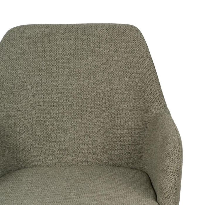 Silla Verde Tejido-Metal Contract 48 X 62 X 88 cm