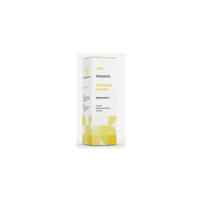 TERPENIC Ylang-Ylang Completo Aceite Esencial Bio 5ml puro, íntegro, natural y quimiotipado para uso oral
