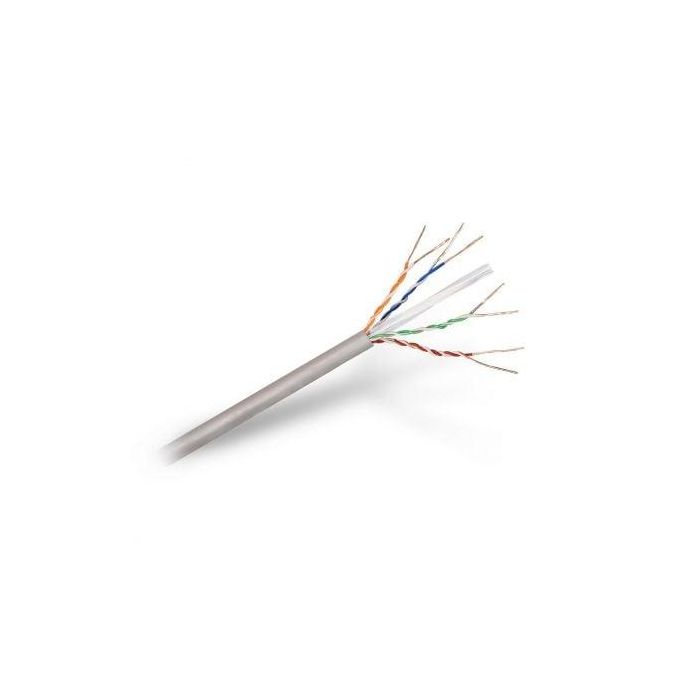 Aisens Cable de Red RJ45 Cat.6 UTP Rígido AWG24 Instalación Gris 305 Metros Cobre 100% 1