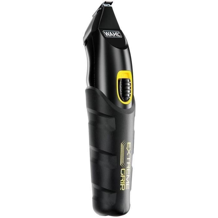 Wahl 09893-0460 Multigroomer con/sin cable, recortadora nariz, orejas y cejas, Extreme Grip Advanced, 4 cabezales, 8 peines 1