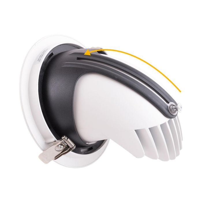 Foco Downlight LED 35W 5250Lm 4000ºK Circular Orientable 40.000H [HO-COB-C-OR-35W-W] 2