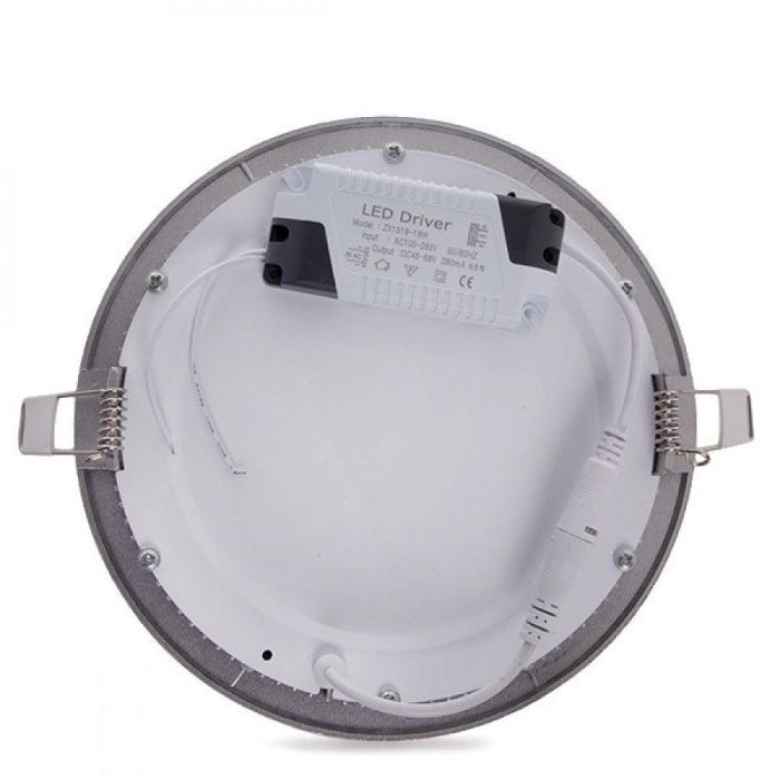 Placa LED Circular 15W 1170Lm 6000K [GR-RDP11-15W-PL-CW] - Ultra Fina 40.000H para Techo Interior