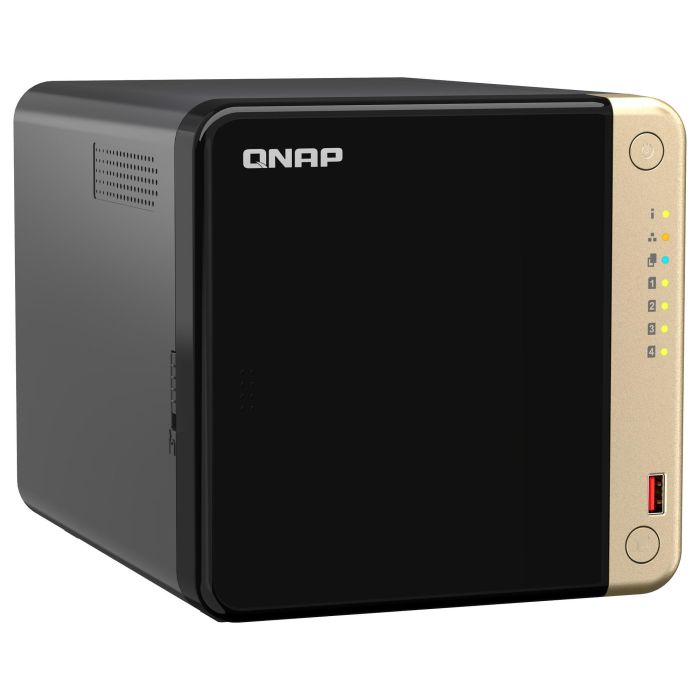 QNAP TS-464-8G Servidor NAS 8GB RAM 2x 2.5GbE 4 Bahías 3.5" SATA 2 QNAP TS-464-8G Servidor NAS 8GB RAM 2x 2.5GbE 4 Bahías 3.5" SATA 2