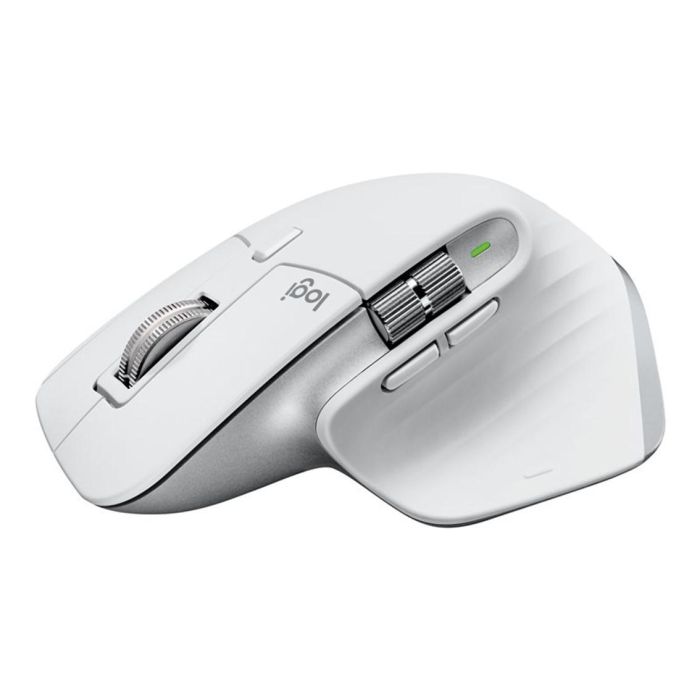 Logitech 910-006560 Ratón Ergonómico Inalámbrico MX Master 3S Bluetooth 8000 DPI Clics Silenciosos MagSpeed Batería Recargable Gris Pálido 0 Logitech 910-006560 Ratón Ergonómico Inalámbrico MX Master 3S Bluetooth 8000 DPI Clics Silenciosos MagSpeed Batería Recargable Gris Pálido 0