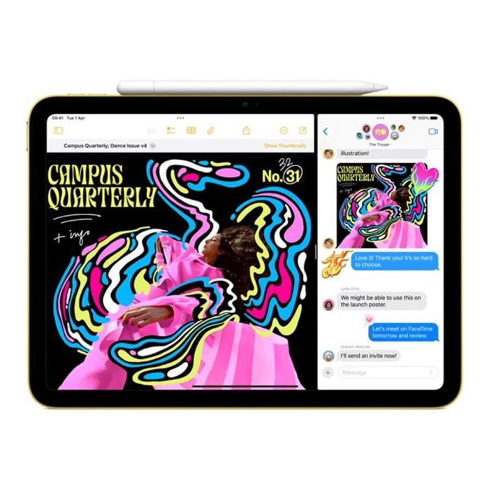 Apple Ipad 11" 256Gb Wifi+Cellular Amarillo MD7M4TY/A 1