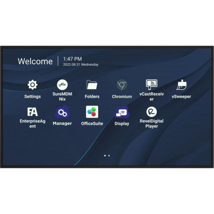 Viewsonic CDE9830 Pantalla Profesional 248.9cm (98") 4K UHD 500 nits HDMI LAN USB-C