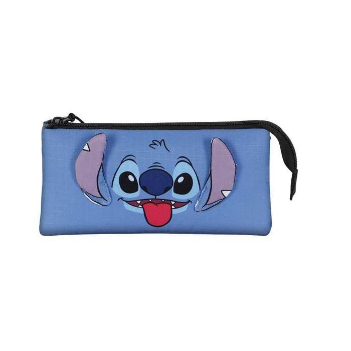 Karactermania Portatodo Triple Lilo y Stitch - Estuche Escolar con 3 Compartimentos, 10x23,5x5 cm 1 Karactermania Portatodo Triple Lilo y Stitch - Estuche Escolar con 3 Compartimentos, 10x23,5x5 cm 1