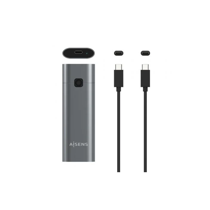 AISENS - CAJA EXTERNA M.2 (NGFF) ASM2-021GR NVMe A USB3.2 GEN2, GRIS 1 AISENS - CAJA EXTERNA M.2 (NGFF) ASM2-021GR NVMe A USB3.2 GEN2, GRIS 1