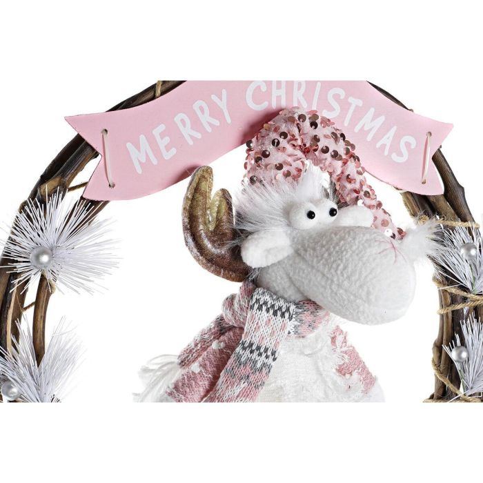 Decoracion Colgante Navidad Alpina DKD Home Decor Blanco 10 x 38 x 37 cm (3 Unidades) 1 Decoracion Colgante Navidad Alpina DKD Home Decor Blanco 10 x 38 x 37 cm (3 Unidades) 1