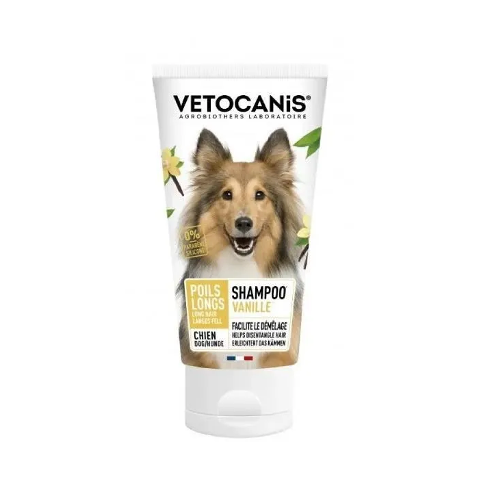 Vetocanis Champú Pelo Largo para Perros con Acondicionador Antiestático para un Brillo Sedoso 0 Vetocanis Champú Pelo Largo para Perros con Acondicionador Antiestático para un Brillo Sedoso 0