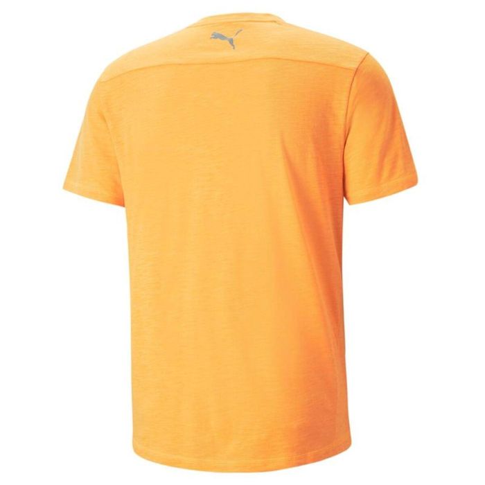 Camiseta Deportiva de Manga Corta Puma 522423 38 Amarillo