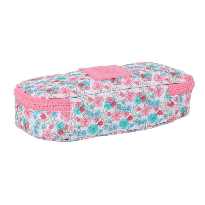 Estuche Escolar Moos Flores Multicolor 22 x 5 x 8 cm 1 Estuche Escolar Moos Flores Multicolor 22 x 5 x 8 cm 1