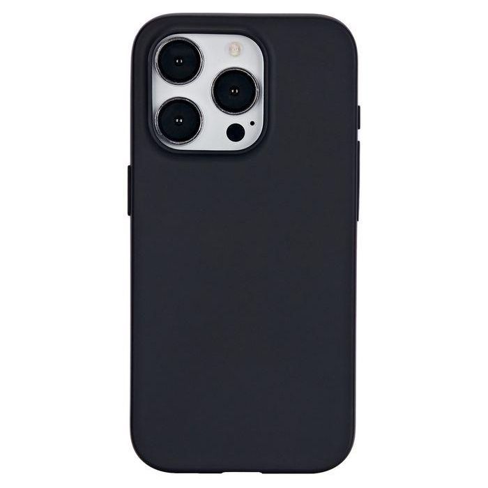 eSTUFF Funda Infinite Vienna para iPhone 15 Pro Negra - TPU 100% Reciclado, Protección Anticaídas y Rasguños