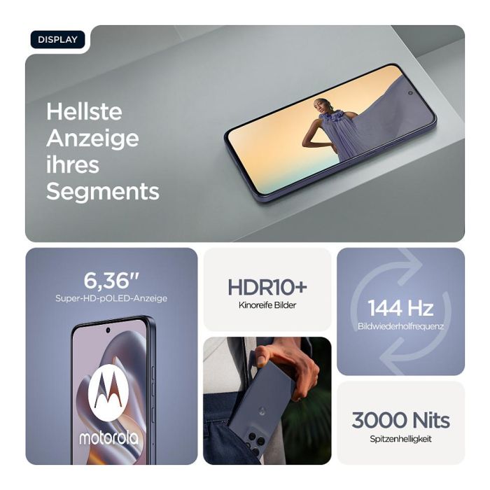 Motorola Moto Edge 60 Neo - Smartphone 5G con 12 GB RAM, 256 GB, Pantalla P-OLED 120Hz, Cámara 50 MP Sony LYTIA, Batería 5000 mAh, Android 15 - Color Gris 8 Motorola Moto Edge 60 Neo - Smartphone 5G con 12 GB RAM, 256 GB, Pantalla P-OLED 120Hz, Cámara 50 MP Sony LYTIA, Batería 5000 mAh, Android 15 - Color Gris 8