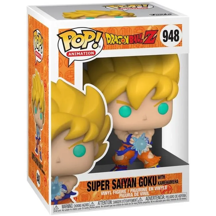 Funko Pop! Dragon Ball Z Goku Con Kamehameha Figura Vinilo 12.8cm Referencia 48660 2
