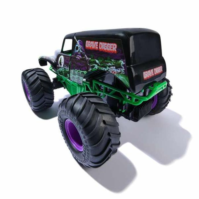 Spin Master Coche radio control Monster Jam Smash And Bash Grave Digger 24,77x3,81x25,4 cm, 4+ años, requiere 2 pilas AAA 4 Spin Master Coche radio control Monster Jam Smash And Bash Grave Digger 24,77x3,81x25,4 cm, 4+ años, requiere 2 pilas AAA 4