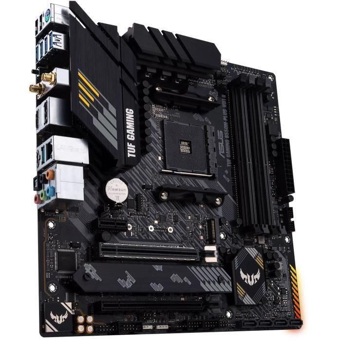 ASUS TUF GAMING B550M-PLUS WiFi II 90MB19Y0-M0EAY0 Placa Base AMD B550 Zócalo AM4 micro ATX con WiFi 6 3 ASUS TUF GAMING B550M-PLUS WiFi II 90MB19Y0-M0EAY0 Placa Base AMD B550 Zócalo AM4 micro ATX con WiFi 6 3