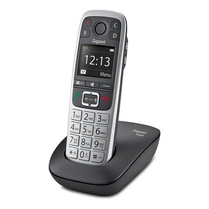 Gigaset E560 Teléfono DECT/analógico Inalámbrico Negro Plata 3
