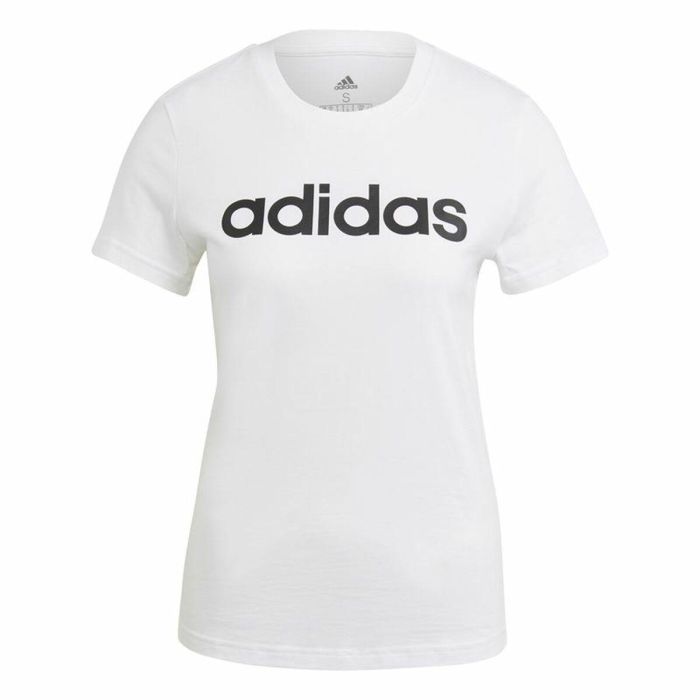 Camiseta de Manga Corta Mujer Adidas Blanco 6 Camiseta de Manga Corta Mujer Adidas Blanco 6
