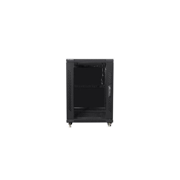 Lanberg FF01-6615-12B armario rack 15U Rack o bastidor independiente Negro 4 Lanberg FF01-6615-12B armario rack 15U Rack o bastidor independiente Negro 4