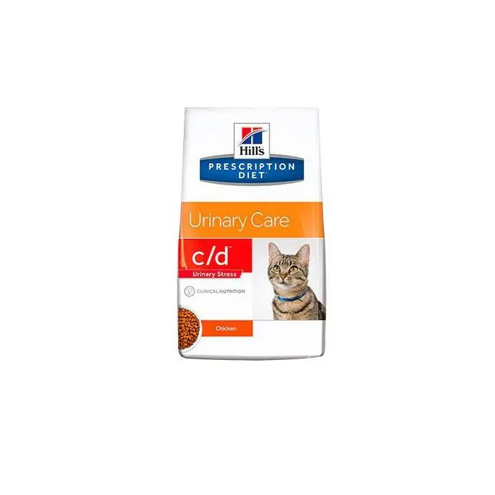 Hill's PD FELINE C/D URINARY STRESS Alimento para Gatos con Problemas Urinarios y Estrés 1,5 kg Hill's PD FELINE C/D URINARY STRESS Alimento para Gatos con Problemas Urinarios y Estrés 1,5 kg