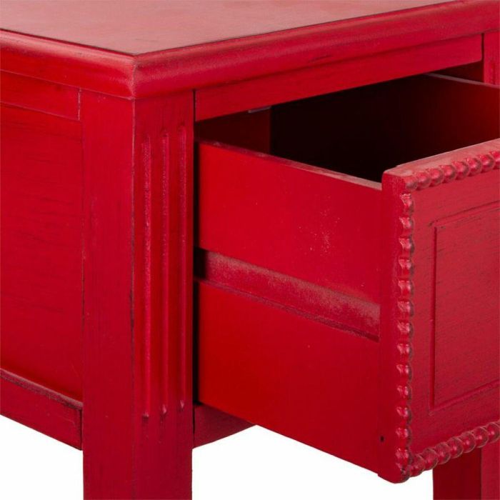 Mesa auxiliar Alexandra House Living Rojo 33 x 78 x 33 cm 3