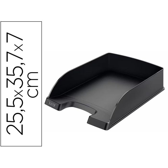 Bandeja Sobremesa Plastico Leitz Recycle Negro 255x357x70 mm