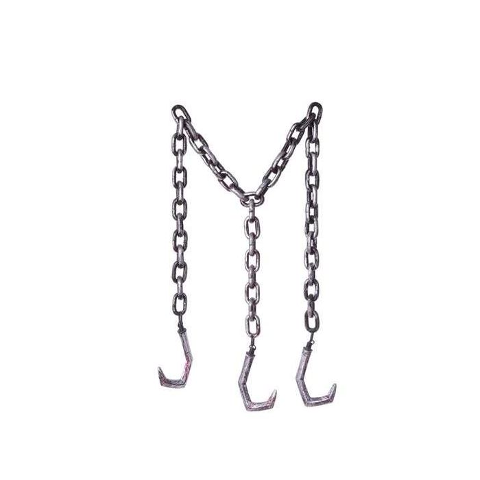 Accesorio para Disfraz My Other Me 180 X 55 X 5 cm Cadenas Carnicero Gris PVC (12) 1 Accesorio para Disfraz My Other Me 180 X 55 X 5 cm Cadenas Carnicero Gris PVC (12) 1