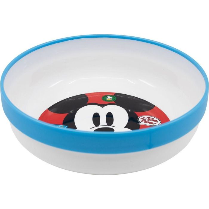 Disney Cuenco Mickey Mouse CZ11289 Antideslizante Plástico Alimentario Infantil Licencia Oficial 2