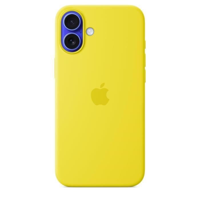 APPLE iPhone 16 Plus - Funda de Silicona con MagSafe - Carambola APPLE iPhone 16 Plus - Funda de Silicona con MagSafe - Carambola