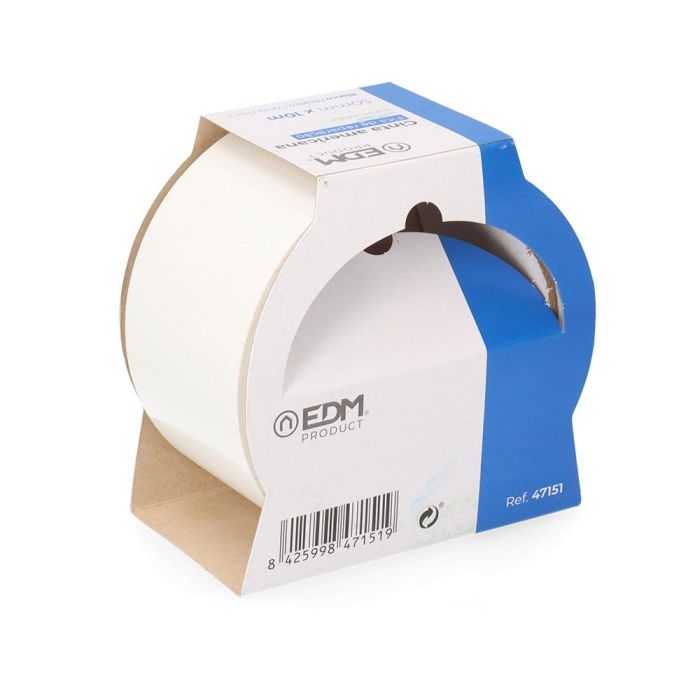 Edm Cinta Americana Blanca Extra Fuerte 50 mm x 10 m Resistente a la Intemperie Polietileno Malla Reparaciones 3