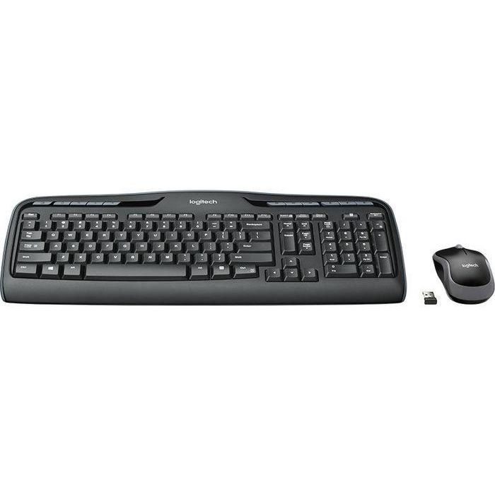 Logitech Combo Inalámbrico MK330 Teclado y Ratón con Teclas de Acceso Rápido y Diseño Silencioso Logitech Combo Inalámbrico MK330 Teclado y Ratón con Teclas de Acceso Rápido y Diseño Silencioso